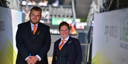 2 evenementenbeveiligers aan het werk bij de Libéma Open